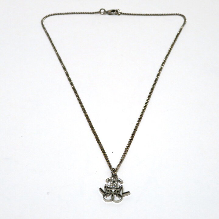 楽天市場】中古 シャネル 小物 ネックレス ダブルピース ABランク  