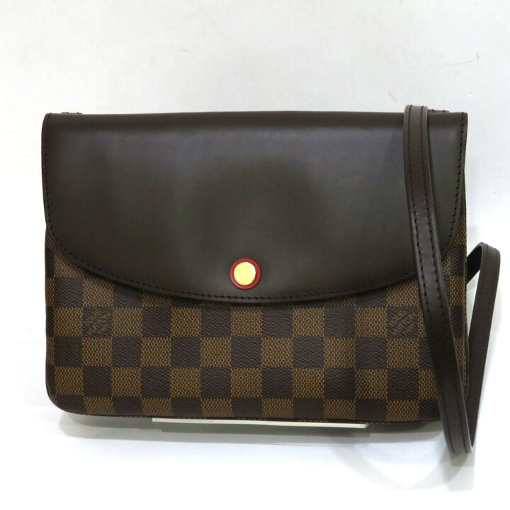 楽天市場】中古 美品 ルイヴィトン ダミエ トワイス ショルダーバッグ  