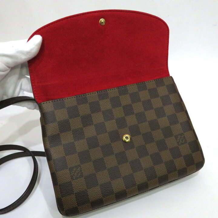 楽天市場】中古 美品 ルイヴィトン ダミエ トワイス ショルダーバッグ  