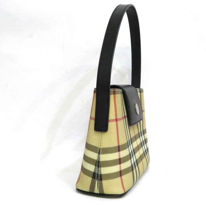 楽天市場】中古 バーバリー PVC トップハンドル ハンドバッグ ABランク 