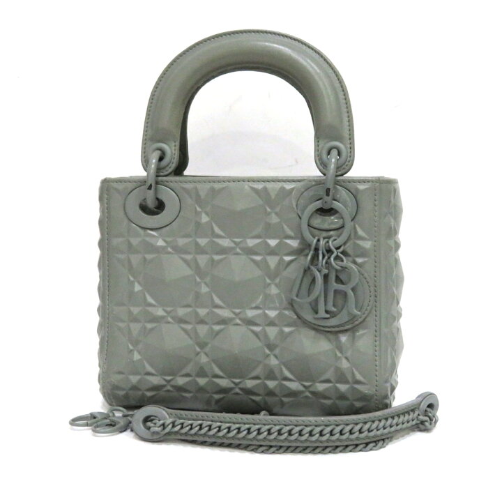楽天市場】中古 ディオール レディディオールミニ マット 2WAYバッグ  