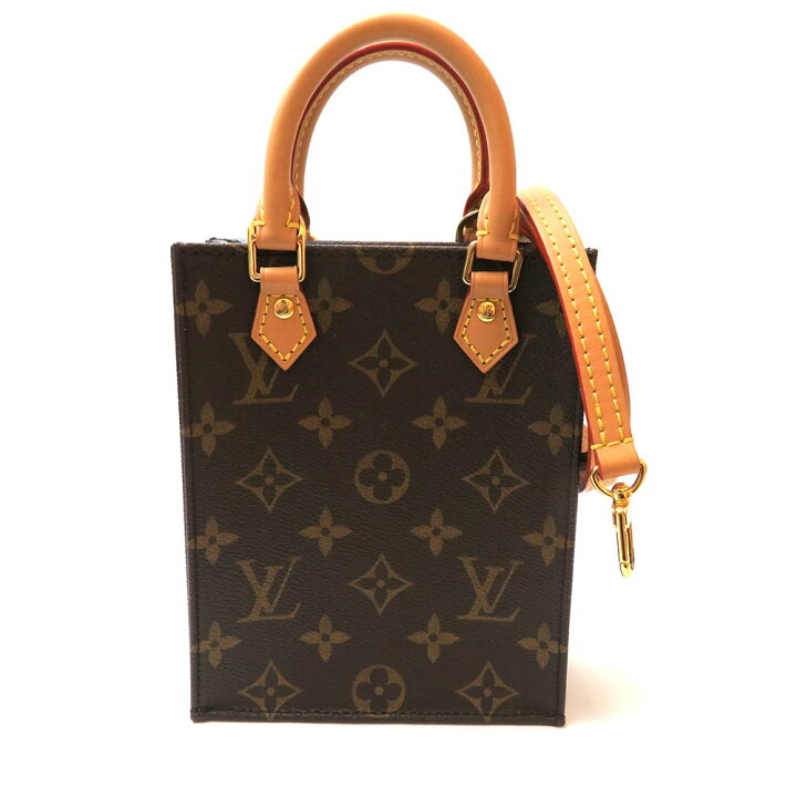 楽天市場】中古 美品 ルイヴィトン プティット サックプラ モノグラム  