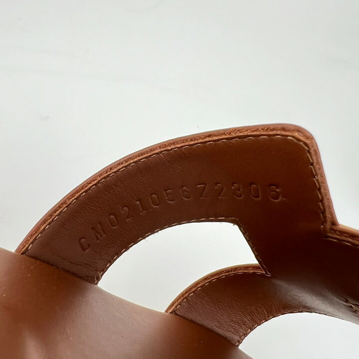 楽天市場】新品 HERMES エルメス Oran オラン Gold ゴールド Calf 