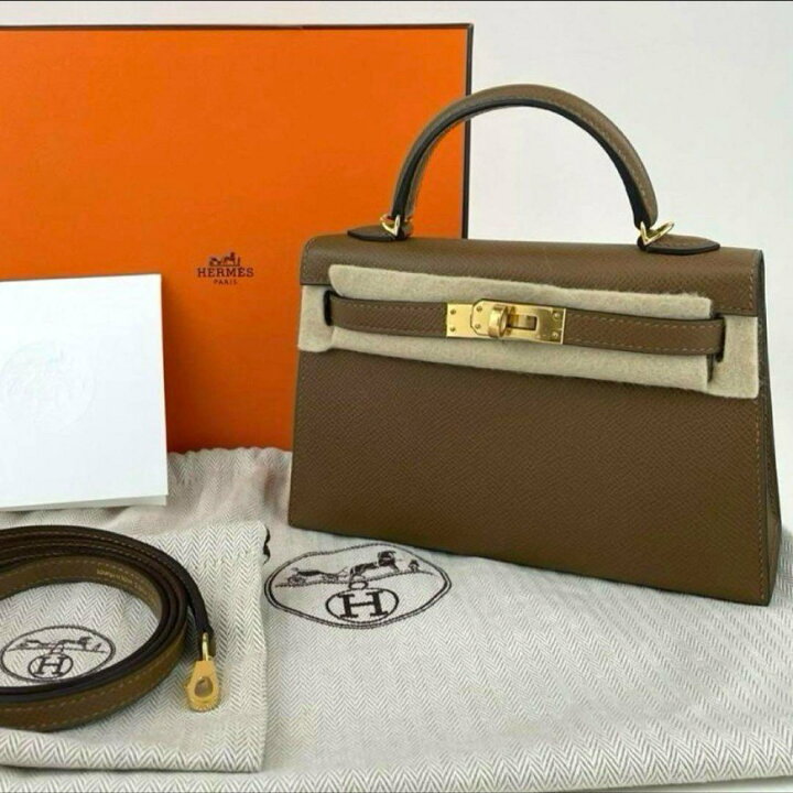 楽天市場】新品未使用 B刻 HERMES エルメス Mini Kelly ミニケリー  