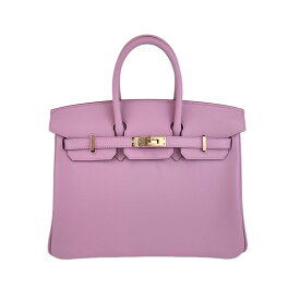 新品 HERMES エルメス Birkin25 バーキン25 Mauve sylvestre モーヴシルヴェストル RGHW ローズゴールド金具 B刻