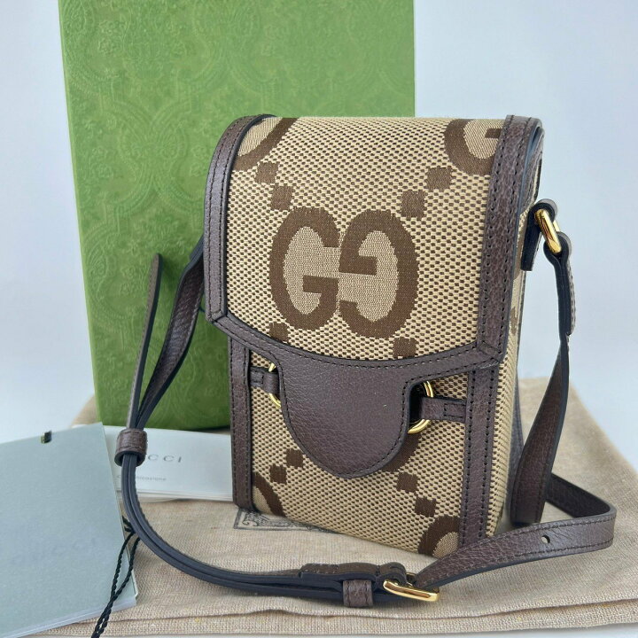 楽天市場】新品未使用 GUCCI グッチ ジャンボGG ホースビット 1955 