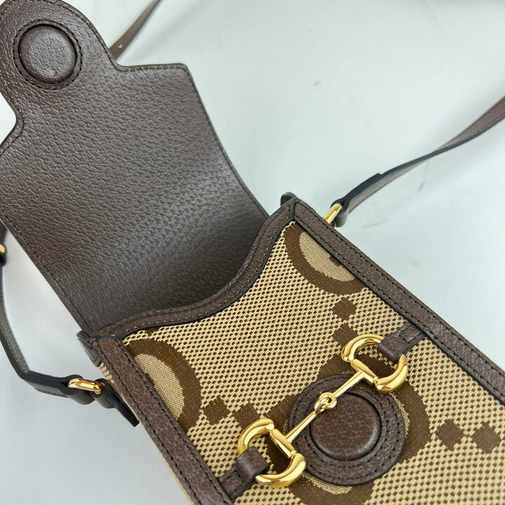 楽天市場】新品未使用 GUCCI グッチ ジャンボGG ホースビット 1955  