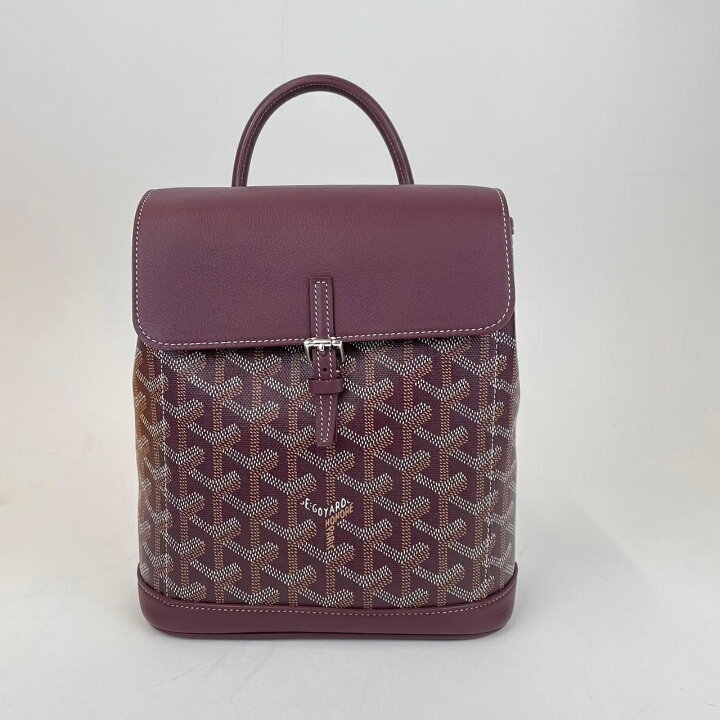 楽天市場】未使用品 GOYARD ゴヤール アルパン ミニバックパック 