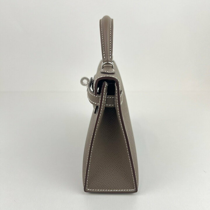 楽天市場】新品未使用 HERMES エルメス Mini kelly ミニケリー Etoupe 