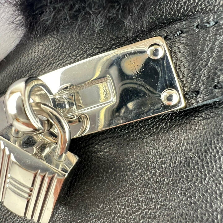 楽天市場】美品 エルメス HERMES ケリー グローブ 手袋 ブラック 