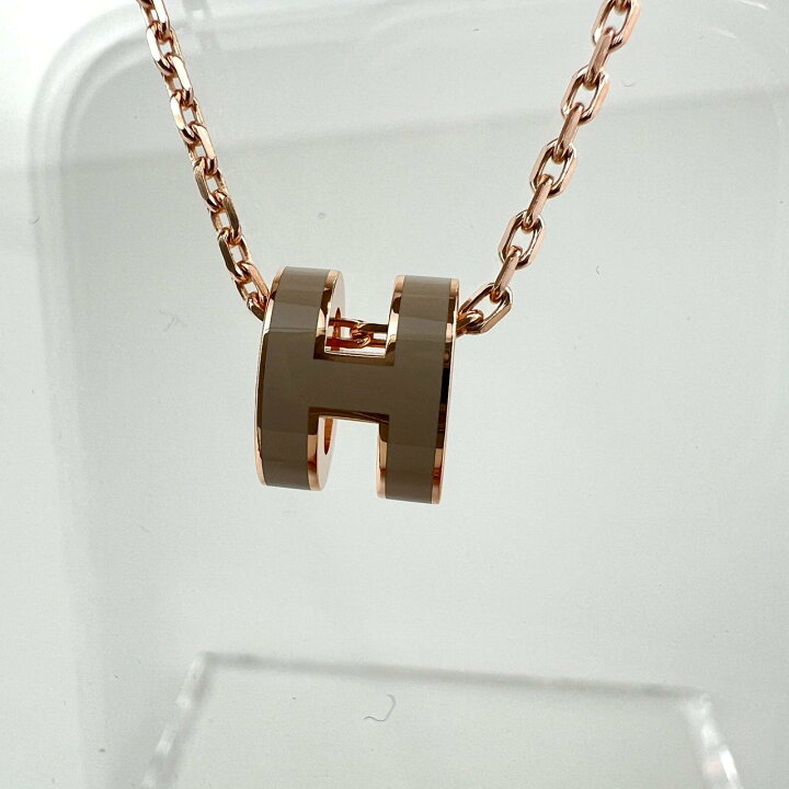楽天市場】新品未使用 Hermès エルメス Pendant Mini pop H ミニポップ 