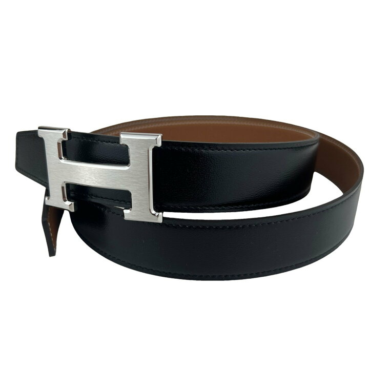 楽天市場】新品未使用 Hermès エルメス Ceinture H boucleGris moyen 