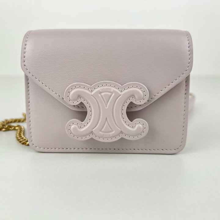 楽天市場】新品未使用 CELINE セリーヌ トリオンフ チェーンショルダー 