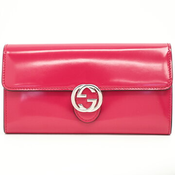 GUCCIグッチグッチアイコンロングウォレット【中古】