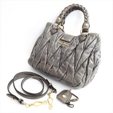 MiuMiu Miu Miu Leather Women's Bag Handbag [Pre]
