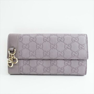 GUCCIグッチ274430レザーレディース財布長財布(小銭入れあり)【中古】