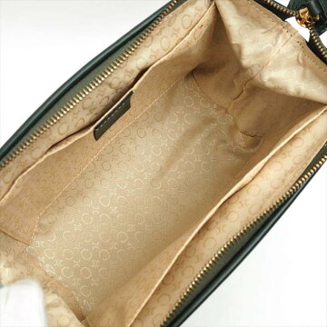 [Beauty goods] CELINE Celine duplex case C Macadam MC 00/2 Canvas Ã Leather Women's Bag Cosmetic Pouch [pre]