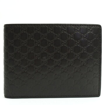 グッチメンズ二つ折り財布(小銭入れなし)