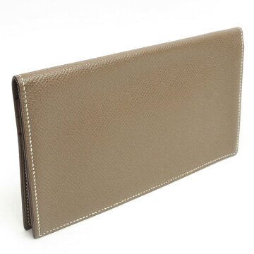 エルメスメンズ二つ折り財布（小銭入れなし）