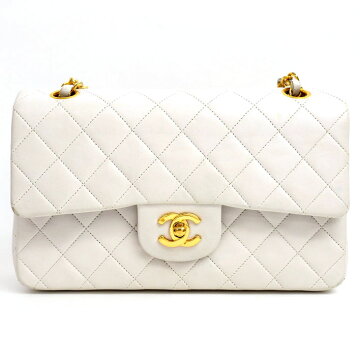 [Beauty products] CHANEL Chanel 23cmW chain W flap Gold Hardware Matorasse A01113 Lambskin Ladies Shoulder bag [pre]