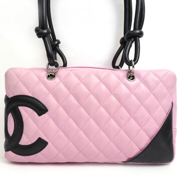 CHANELシャネルボーリングバッグカンボンラインA25171レディースボストンバッグ【中古】