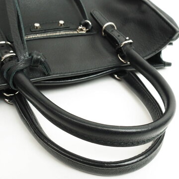 [ç¾ å] BALENCIAGA Balenciaga Paper Mini Tote Paper Mini 357333 Â· 1000 Â· B Â· 002123 Women's Bag Handbag [Pre]