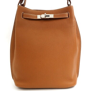 【ほぼ新品】エルメス22シルバー金具ソーケリーレディース【ショルダーバッグ】【中古】