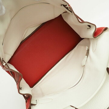 ãç¾ åã Hermes 302011 Spring Summer Collection Bicolor Silver Hardware Birkin Women's ãHandbagã ãUsedã