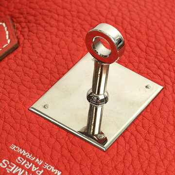 ãç¾ åã Hermes 302011 Spring Summer Collection Bicolor Silver Hardware Birkin Women's ãHandbagã ãUsedã