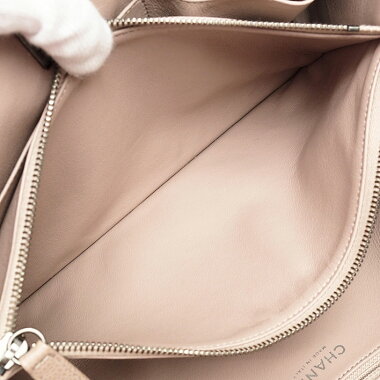 [ç¾ å] Chanel medium shopping tote Shoulder gunmetal Matrasse A 90451 Women's [shoulder bag] [pre]