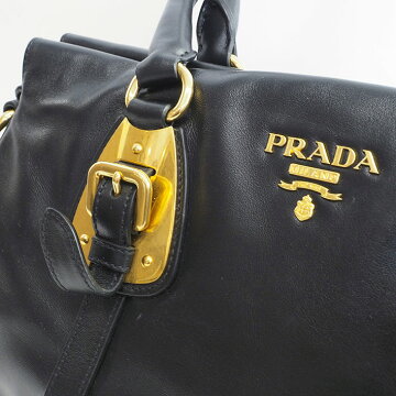 [ç¾ å] Prada 2WAY belt design bag gold hardware BN1903 Women's [handbags] [pre-owned]
