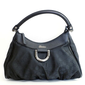 【ほぼ新品】グッチワンショルダーシルバー金具GGキャンバス265692・502752レディース【ショルダーバッグ】【中古】