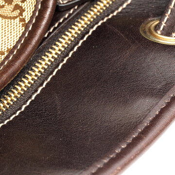 [Beautiful goods] Gucci bamboo fringe tassel attaching gold metal fittings GG canvas 170206 Â· 204991 ladies ãtote bagã ãpre-ownedã