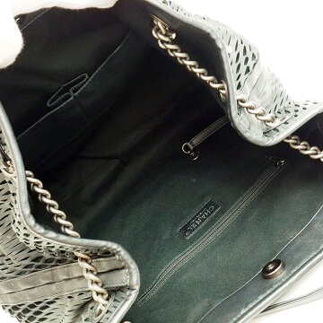 [ç¾ å] Chanel Mesh Chain Shoulder Silver Hardware Coco Mark Women's [Tote Bag] [Pre]
