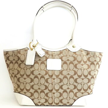 【美品】コーチショルダーバッグ肩掛けゴールド金具ブリーカー12369レディース【トートバッグ】【中古】