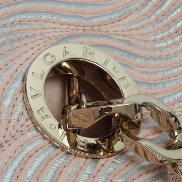 [ç¾ å] Bulgari Chain Shoulder Gold Hardware Moneete Women's ãShoulder bagã ãUsedã