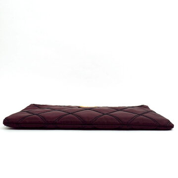 [ç¾ å] Prada Shoulder Pouch Quilting Gold Hardware Pocono 1NH545 Ladies ãAccessory Pouchã ãUsedã