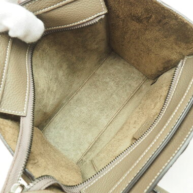 [Almost New] Celine Laggage Nano Shopper 2 WAY Shoulder 168243 DRU.09 SO Ladies ãHandbagã ãUsedã