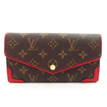 【ほぼ新品】ルイヴィトンポルトフォイユ・サラレティーロモノグラムM61184レディース【長財布】【中古】