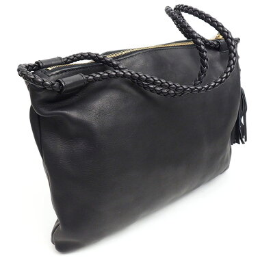 [Beauty goods] Gold bracket with Gucci tassel Bamboo 263952520981 Women's [handbags] [pre-owned]