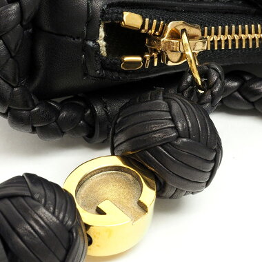 [Beauty goods] Gold bracket with Gucci tassel Bamboo 263952520981 Women's [handbags] [pre-owned]