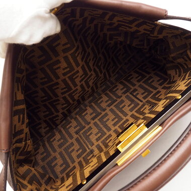 [Mint] Fendi Peekaboo Large Zucca 8BN 210 [Handbag] [Pre]