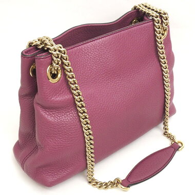 [Goods] Sooch with Gucci gold chain shoulder tassel charm 387043 Â· 498879 [Shoulder bag] [pre-owned]