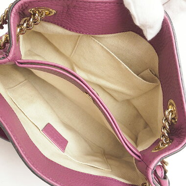 [Goods] Sooch with Gucci gold chain shoulder tassel charm 387043 Â· 498879 [Shoulder bag] [pre-owned]