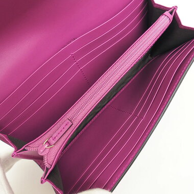 [Unused / Second-hand Goods] Gucci GG Pattern Ribbon Fold Continental Wallet Bowie BOWY Gold Hardware Gucci Shima 388679 Â· 0959 ãWalletã ãUsedã