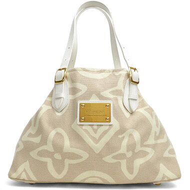 【美品】ルイヴィトンタイシエンヌGMビーチラインM95675【トートバッグ】【中古】