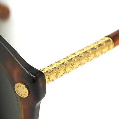 [Beautiful goods] "ST" Z1053E ladies sunglasses [accessories, miscellaneous goods] [used] with Louis Vuitton Nuo Soleil initials