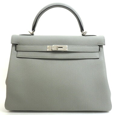 【未使用品・新古品】エルメス32シルバー金具ケリー【ハンドバッグ】【中古】