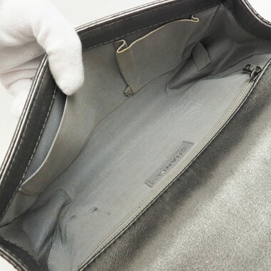 【美品】シャネルチェーンショルダーフラップバッグパンチングボーイシャネルA67085【ショルダーバッグ】【中古】