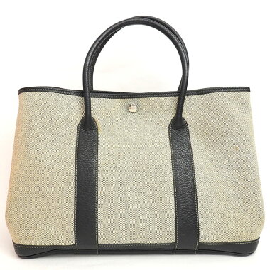 [Good Condition] Hermes MM Garden Party [Tote Bag] [Used]